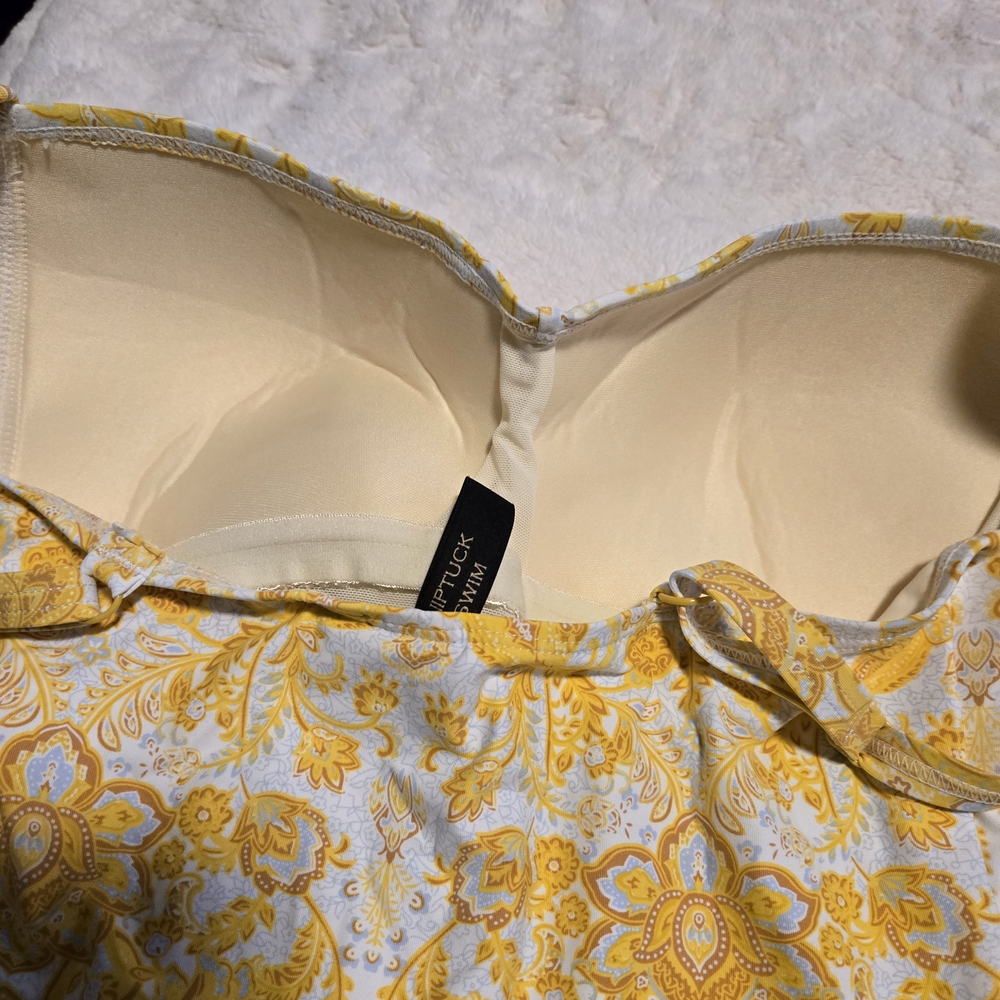 Miraclesuit Women's Yellow One Piece Swimsuit - Picture 6 of 6